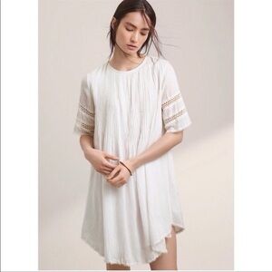 Aritzia Wilfred Sonore Dress White
